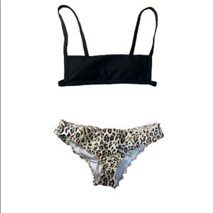 Cheetah Print Bikini Bottoms. A Push-Up Bra for your Butt.